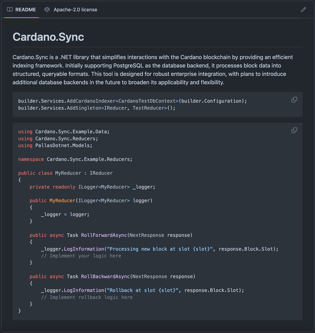 Argus | Cardano.Sync