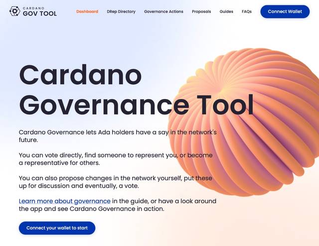 Cardano Governance Tool