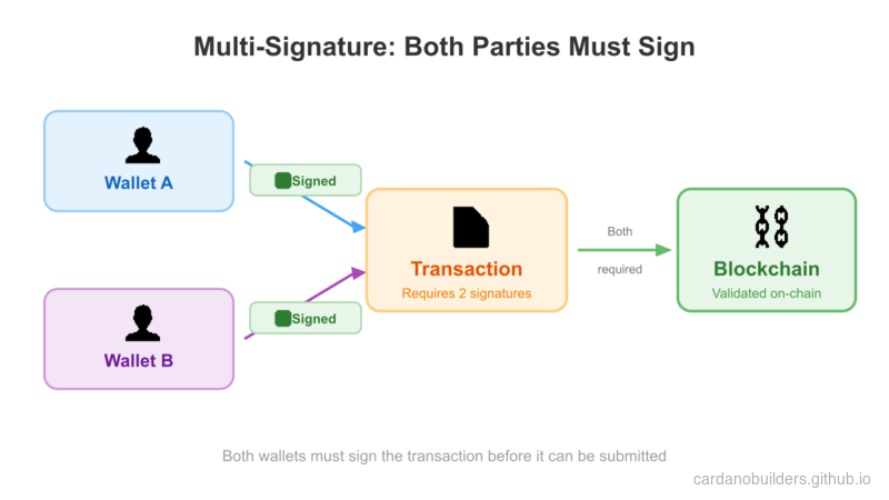 Multi-Signature Transaction Flow